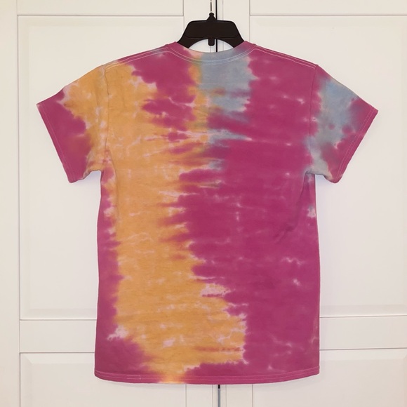 Forever 21 InuYasha Anime Tie-Dyed T-Shirt, Size: Juniors S, Pink Multicolor - Picture 4 of 5